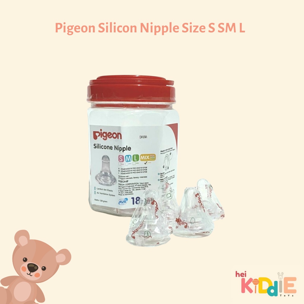 Pigeon Silicon Nipple/ Dot Standard eceran/toples