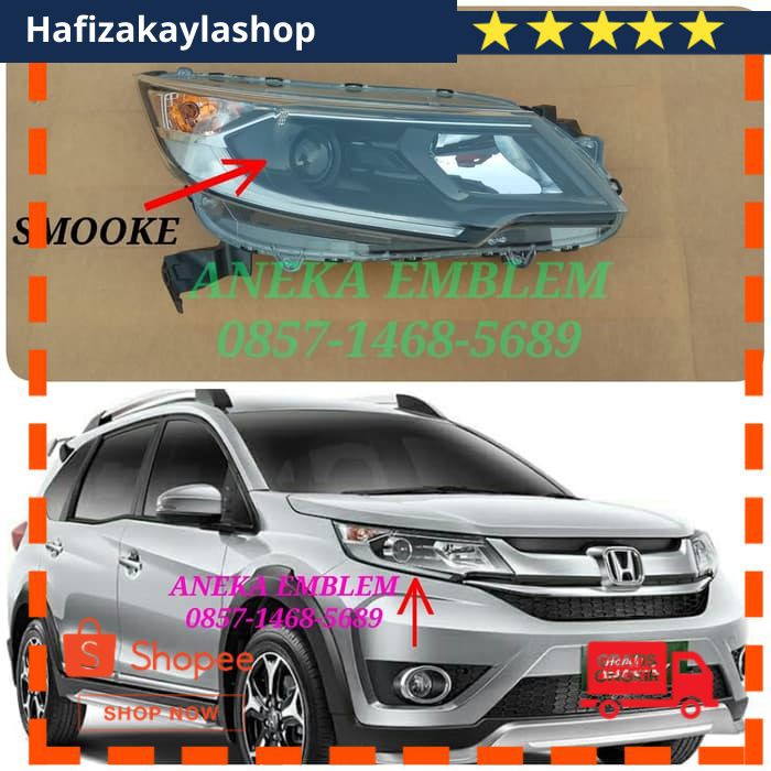Part mobil original - headlamp brv - lampu depan brv - kanan zn 95