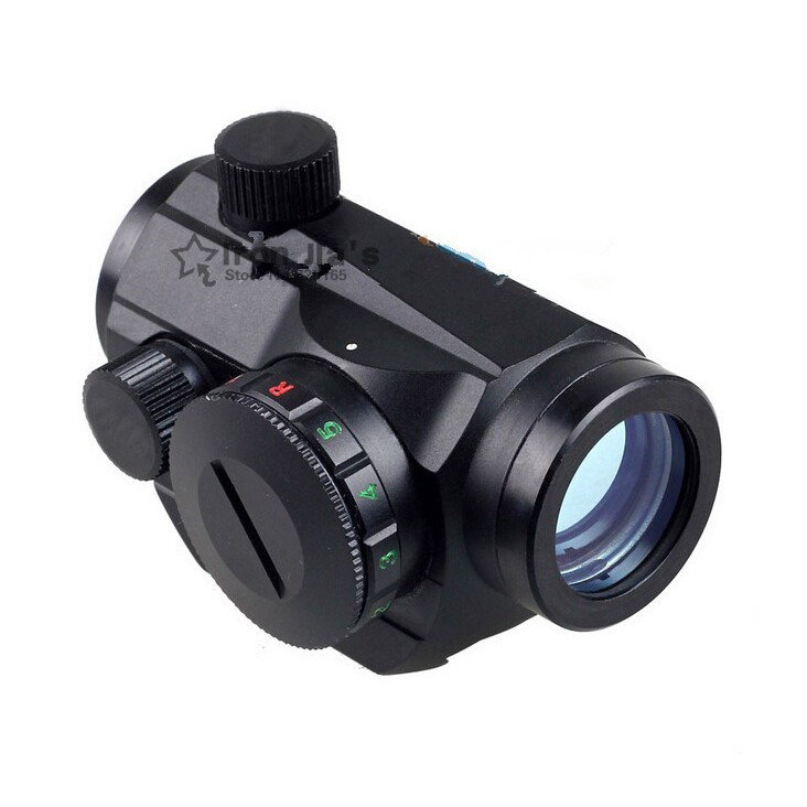 Teropong Senapan Holographic Red Green Dot Scope 20mm Rail Mount - OMSEG2BK Black