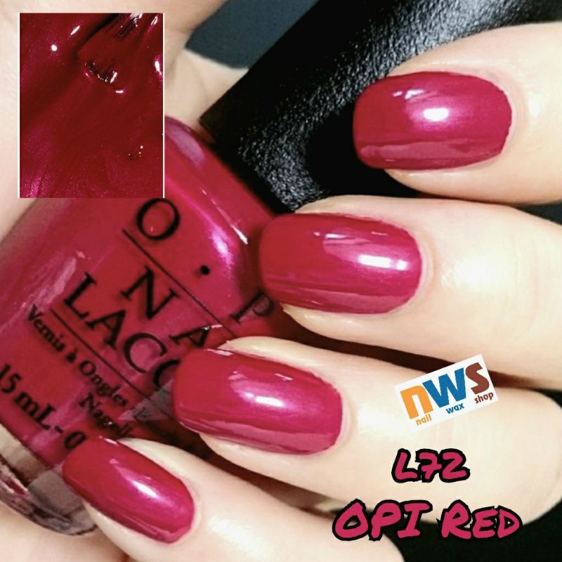 Kutek OPI / Nail Polish / OPI OPI Red / OPI NL L72 / OPI Lacquer