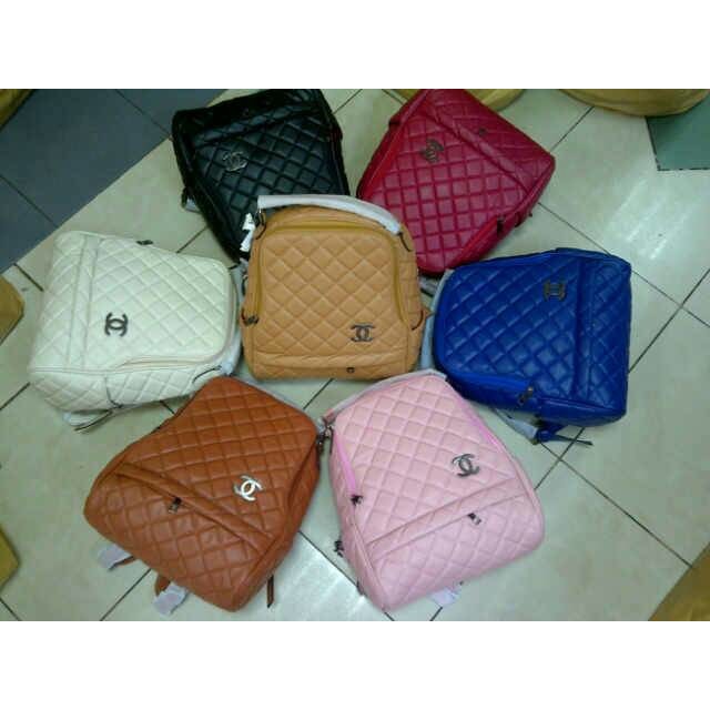 tas murah/ tas import/ tas branded/ chanel ransel