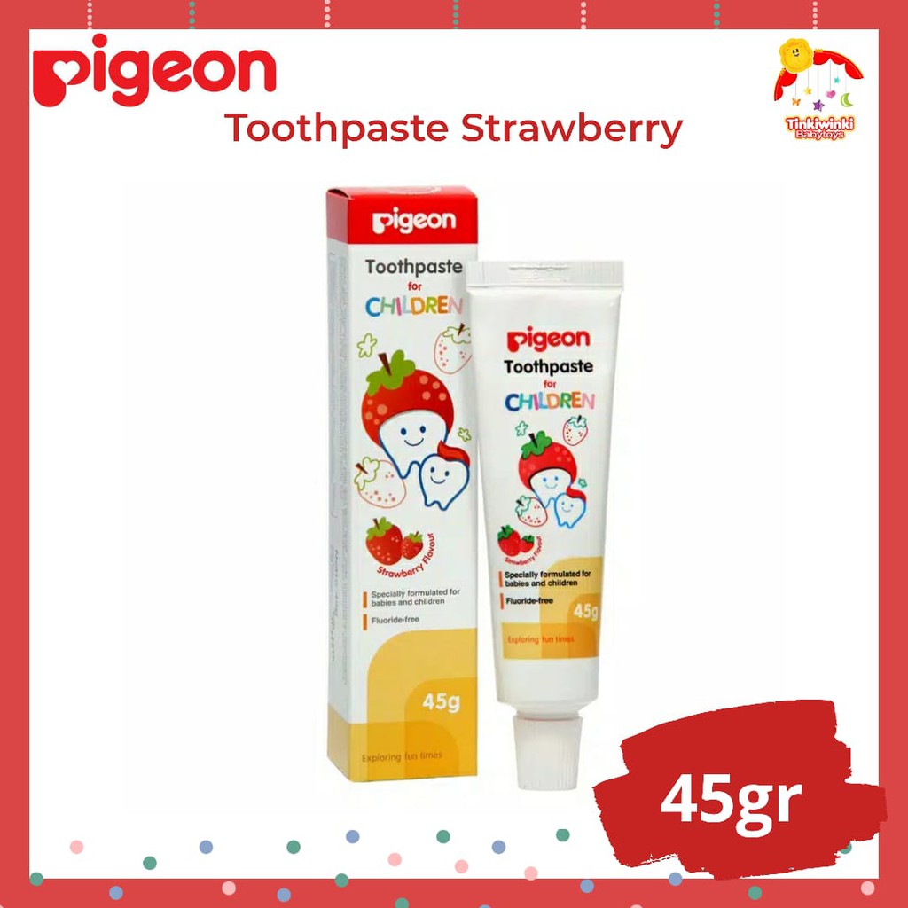 Pigeon Toothpaste Strawberry 45gr