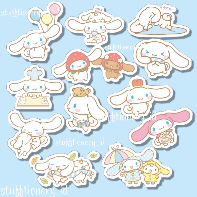 Cinnamoroll Sanrio Sticker Cinnamoroll Sanrio Sleepy