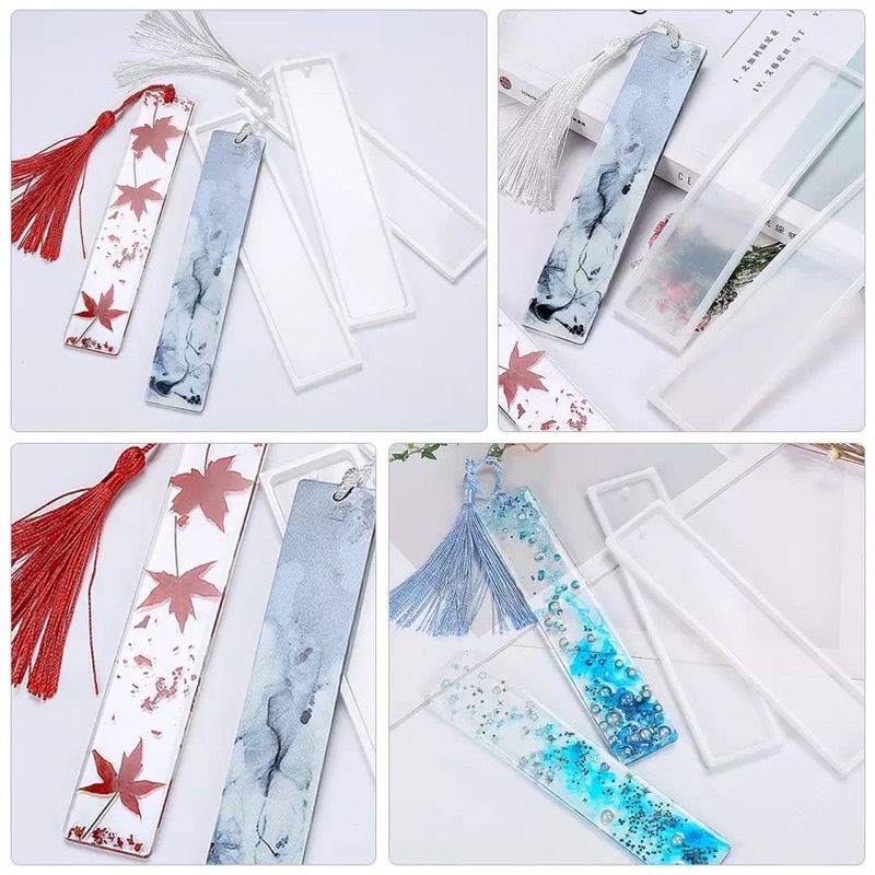 Bookmark Silikon Mold / Cetakan Resin Pembatas Buku