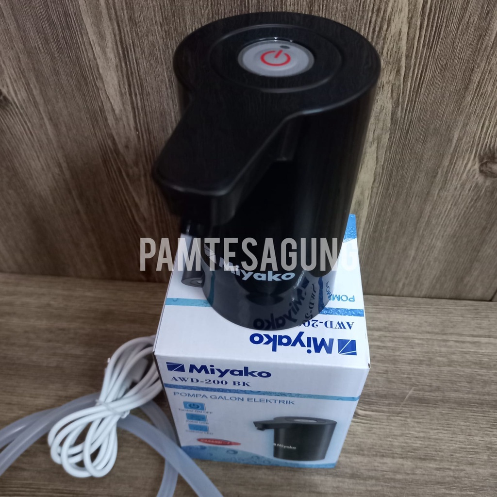 Pompa galon MIYAKO AWD-200BK Elektrik Automatic Water Dispenser