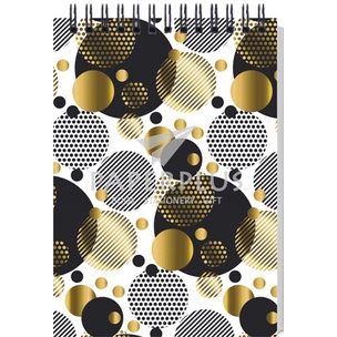 

Wow Memo Double Wire A7 Hologram Black-Hc Trendi