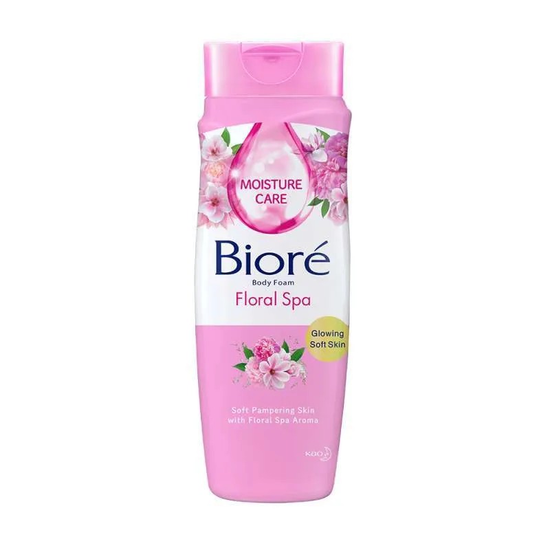 Jual Ml Botol Biore Body Foam Floral Spa Pomegranate Peach