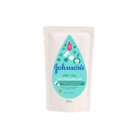 Johnson's hair & body baby bath 200ml