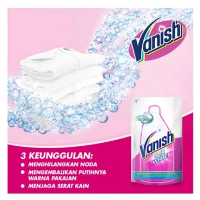 Vanish Cair Putih Kemasan Refill 425mL