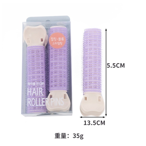 Roll Rambut Jepit Korea Velcro Hair Gulung Jepitan Clip Volumizing Hair Poni Roller Blow Poni KOREAN HAIR VOLUME ROLLERS