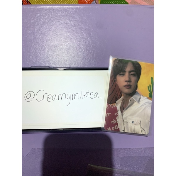 PC LUCKY DRAW Seokjin/Jin BTS LD SW OFFICIAL