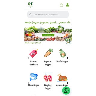 Aplikasi Pemesanan Makanan Berbasis Android (seperti Gofood)