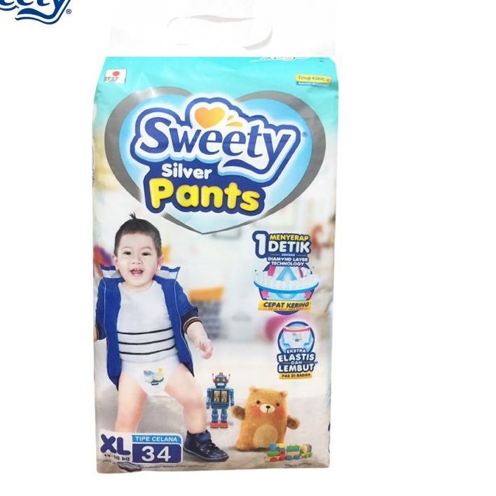 Sweety Silver Pants S32/M38/L36/XL34