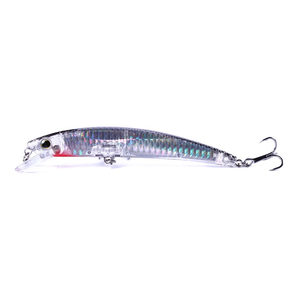 HENGJIA NEW 1PCS Floating Minnow Fishing Lure Umpan Pancing Swimbait Ikan Bass Bait Kail Tackle 14g 12cm