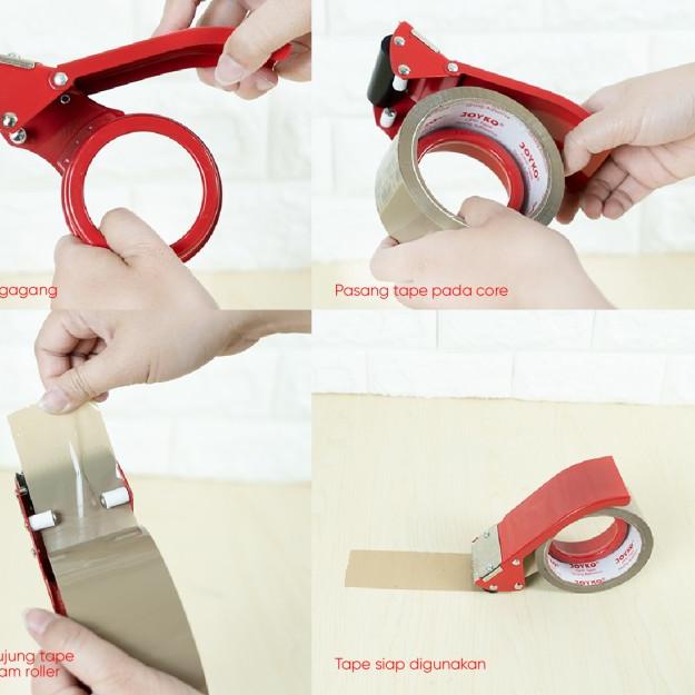 

❇ Tape Cutter / Tape Dispenser / Pemotong Pita Perekat Joyko TD-2S ➸