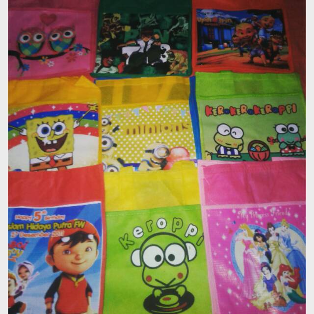 

Souvenir tas vinil karakter