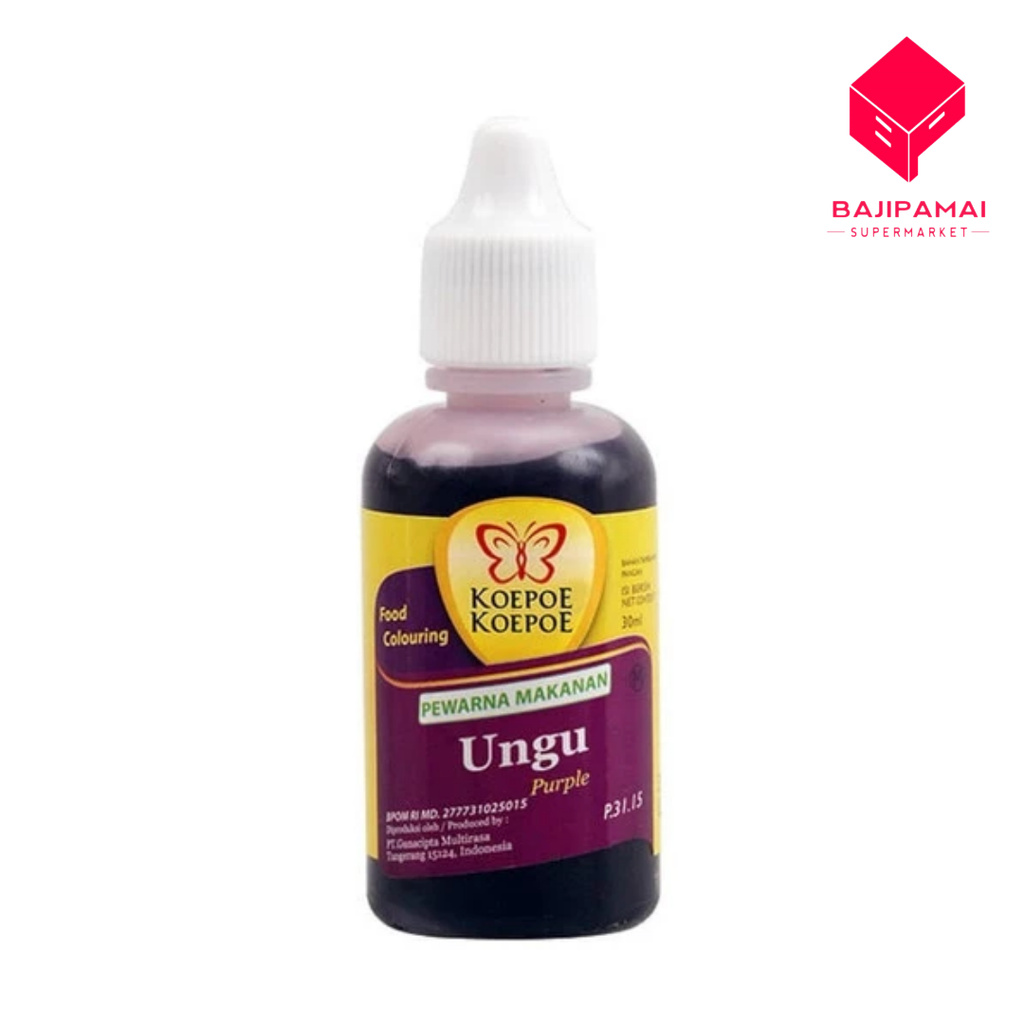 

KOEPOE KOEPOE PEWARNA MAKANAN UNGU 30ML