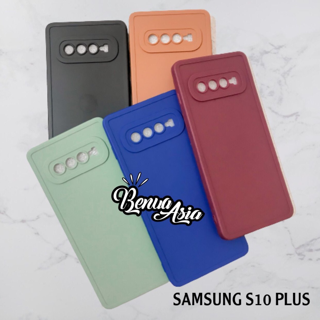 SOFTCASE PRO CAMERA SAMSUNG S10 PLUS MACARON - FA