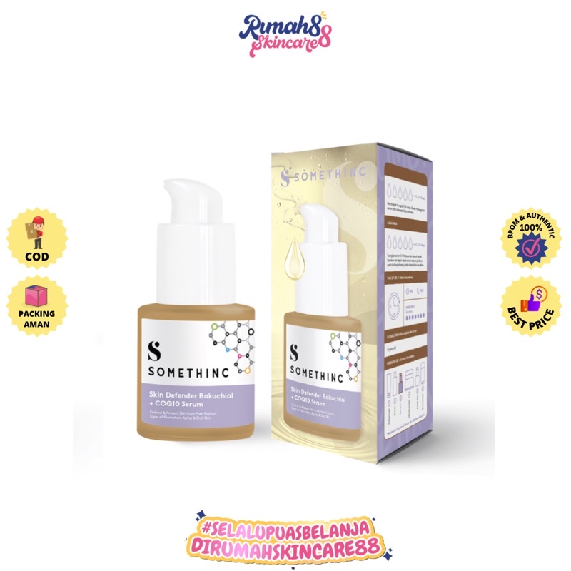 SOMETHINC Skin Defender Bakuchiol + COQ10 Serum 20ml