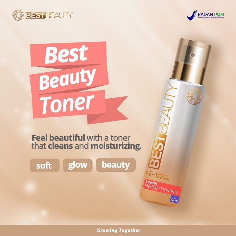 TONER Best Beauty Skincare || Toner Wajah by Best Beauty Skincare toner wajah aman bpom bumil busui 