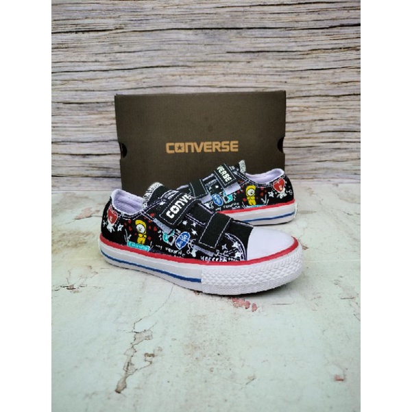 SEPATU ANAK KOREA CONVERSE BT21 PREMIUM HIGH QUALITY CONVERSE BTS ANAK