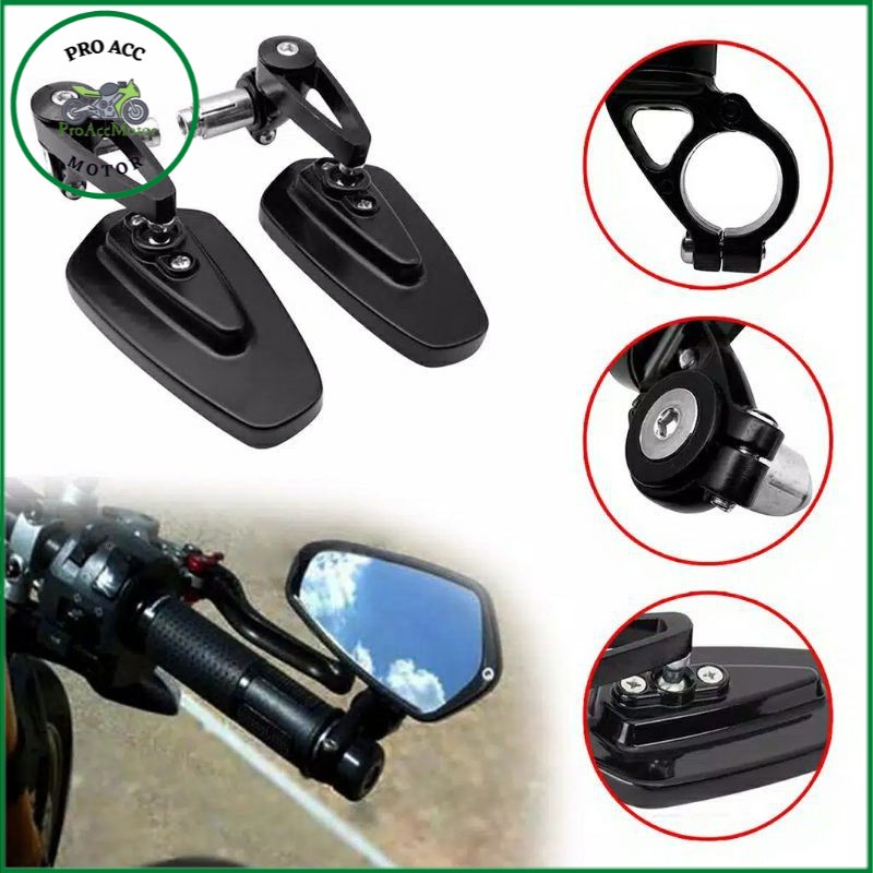 spion jalu BAR END oval untuk motor yamaha Nmax 2020 Aerox 2020 vario pcx lexi R15 R25 Murah