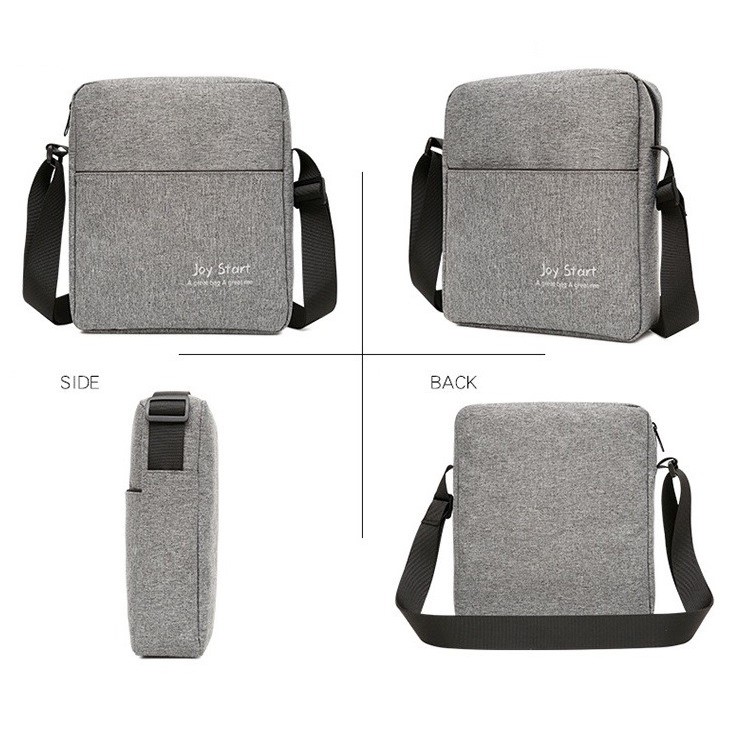 2 in 1 Backpack Laptop USB Port + Tas Selempang Joy Start - BL004