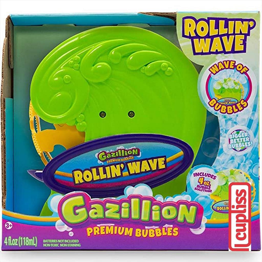 Funrise Gazillion 36645 Bubble Rollin Wave Bubbles