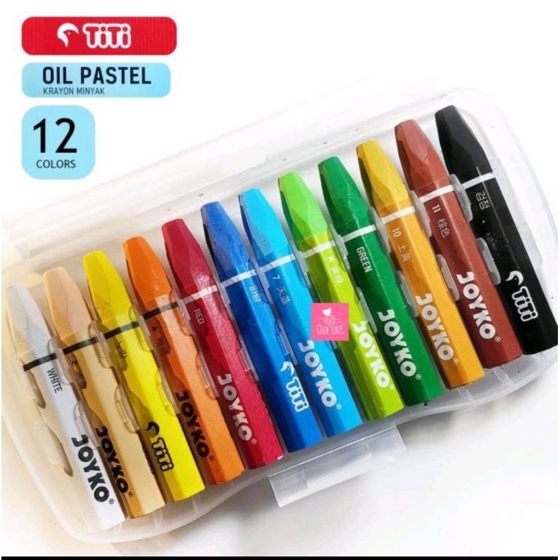 

Oil Pastel Krayon Minyak 12Calors