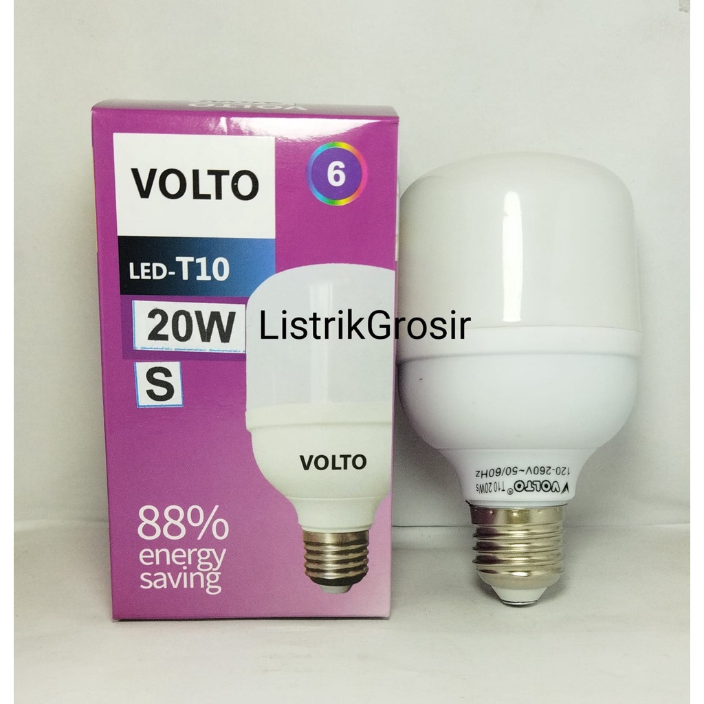 Lampu Led T10 Kapsul 5w 10w 15w 20w 30w 40w Volto Jastec Tabung Grosir Terang