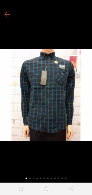 Kemeja Batik Pria Lengan Panjang Size M L Xl Xxl Bswart Batik Hrb026