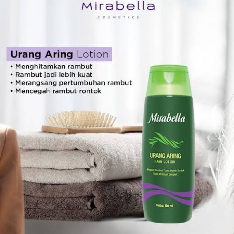 Mirabella Urang Aring Hair Lotion 180 Ml 100% Original / Penyubur Rambut Murah Bunda