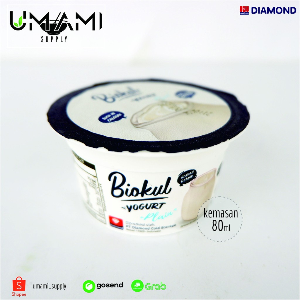 

Diamond - Biokul Yogurt Set Plain - 80gr