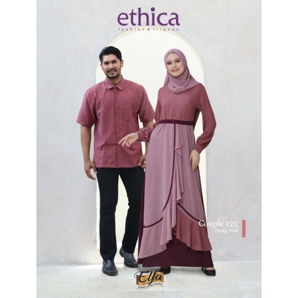 ETHICA ELFA COUPLE 125 DUSTY PINK (KAHFI 146, KAGUMI 203)