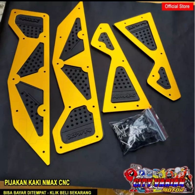 Bordes Nmax Old Karpet Nmax Old / Pijakan Kaki Nmax Old Merk Goyo Racing Original