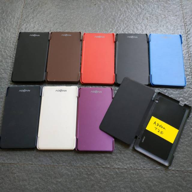 Flipcover tablet Advan T2E book cover sarung buka tutup flip cover