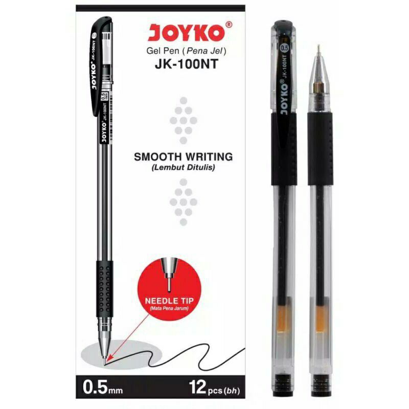 

PULPEN JOYKO GELL JK-100NT 0,5mm#pulpengell#pulpenjoyko#pulpenmurah#stationary