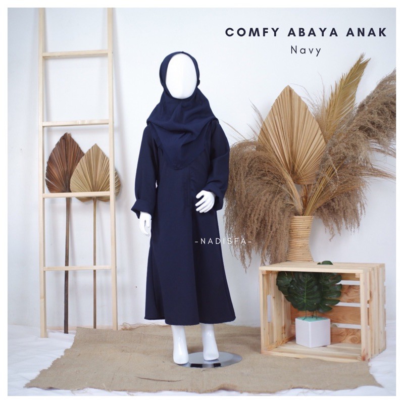 MINI COMFY ABAYA BAYI ANAK DAN REMAJA