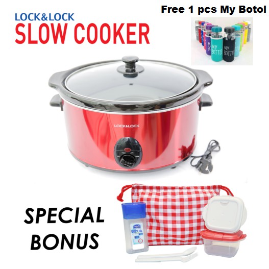 Jual LOCK N LOCK SLOW COOKER + 1 pcs My Botol Shopee Indonesia