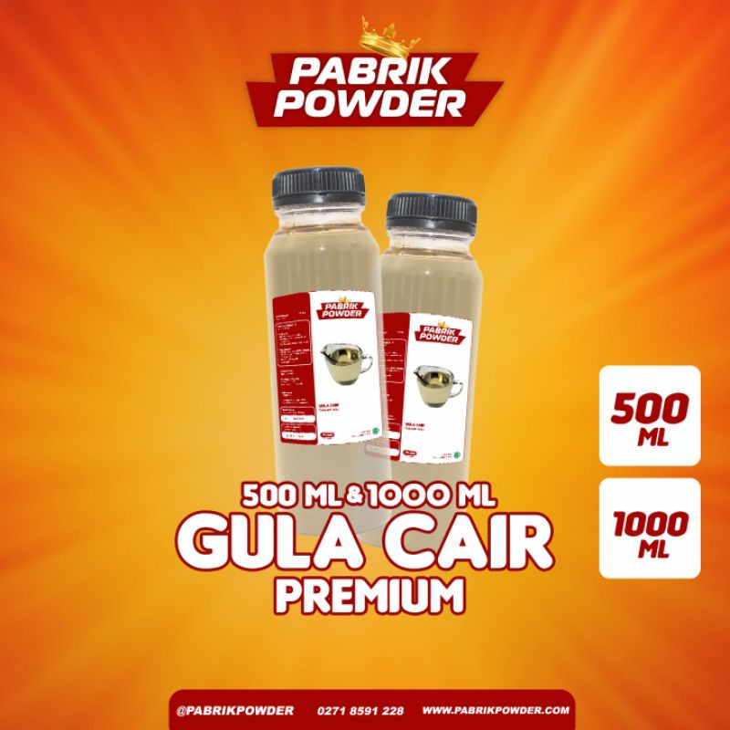 Gula Cair Premium  500 ml &amp; 1000 ml