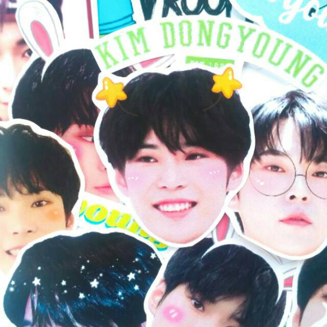 

Doyoung NCT 127 Deco Sticker Pack include 16 pcs Youth Soar Removable