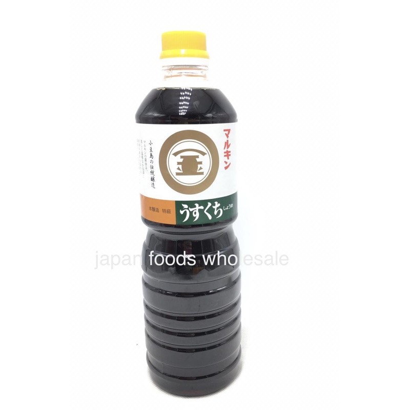 

Marukin Usukuchi Shoyu Light Color Soysauce 1 L / Kecap Asin / Kecap Asin Jepng
