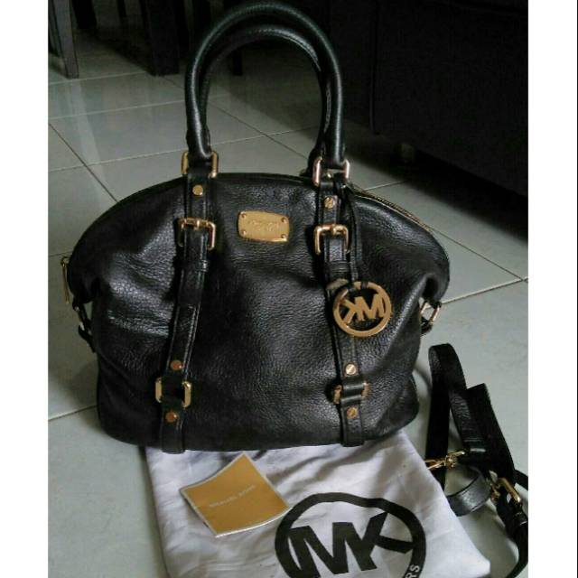 preloved MK Bedford black full leather only 1.4jt