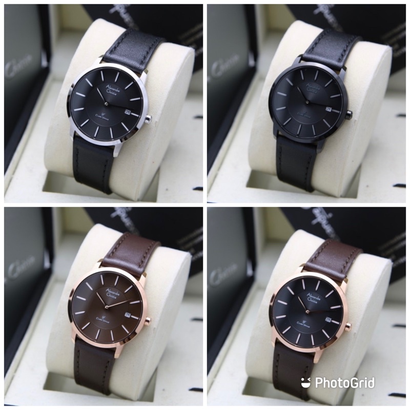 jam tangan wanita alexander cristie original ac8653 / ac 8653 kulit