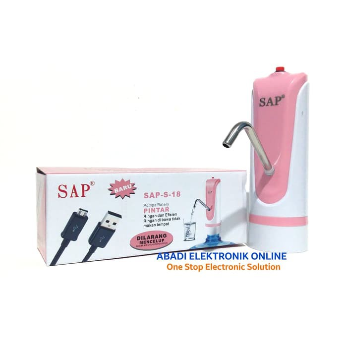 Pompa Galon Elektrik Usb / Pompa Galon Rechargeable Usb / Water Pump