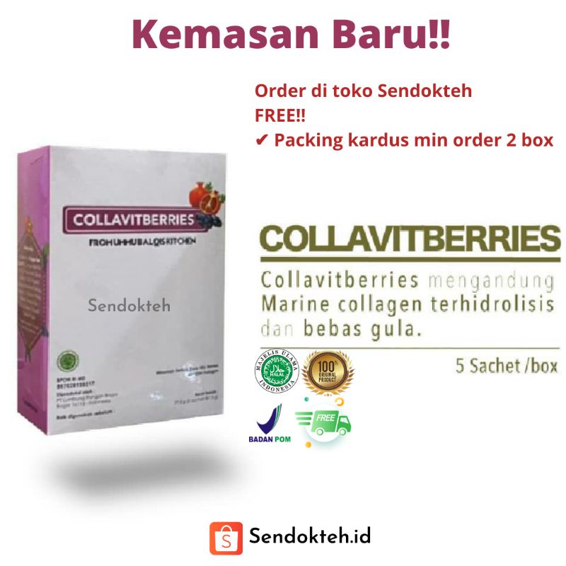 

Colla Vit Berries from Booster Factory (Ummubalqis Kitchen) 1 box 5 sachet collavitberries