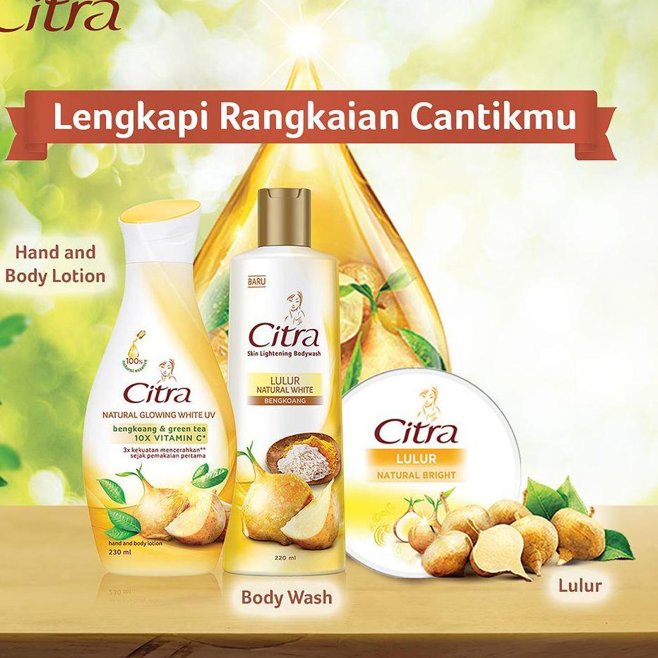 Citra Hand Body Lotion Glowing White Uv 380Ml
