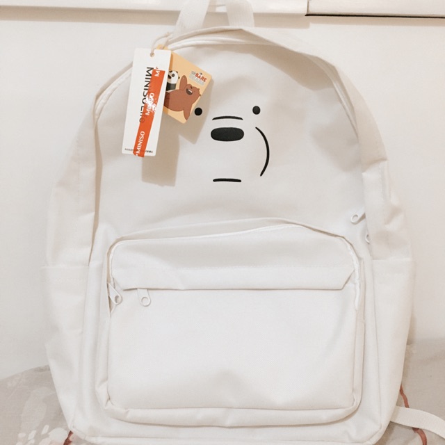 Tas Miniso We Bear Bears Ice Bear