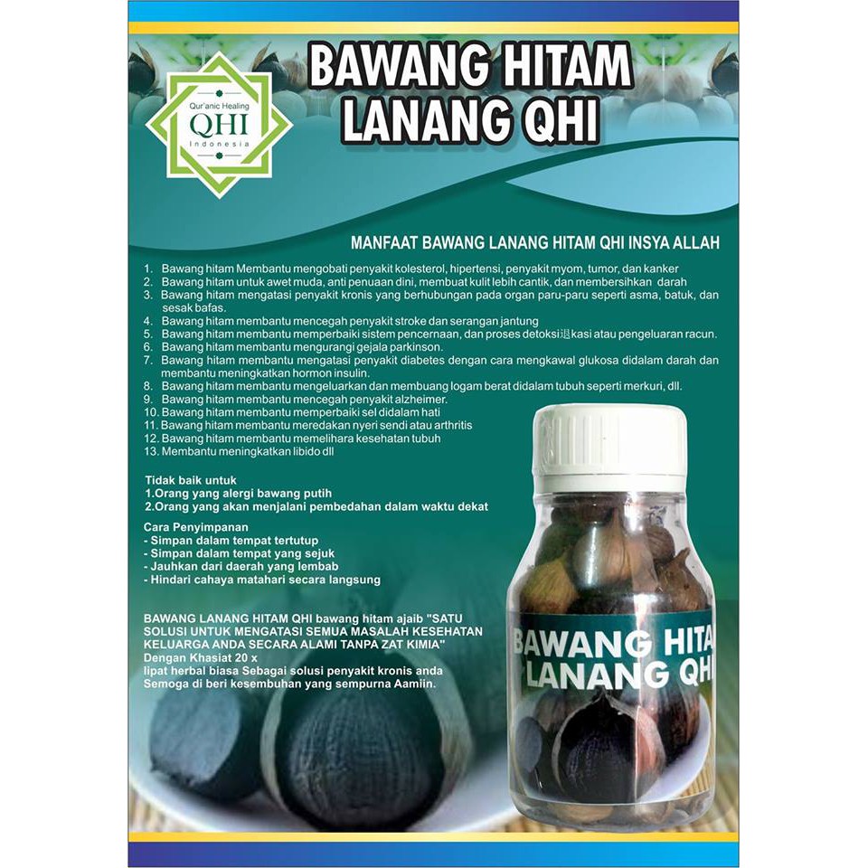 

Bawang Lanang Hitam Ruqyah