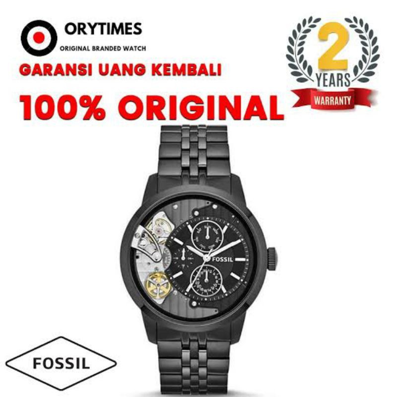 Jam Tangan Pria Merk Fossil Original Type ME 1136 Stainless Otomatis